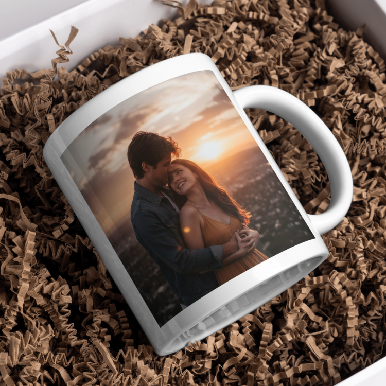 Personalisierte Fototasse mit Bild & Spruch – Perfektes Geschenk Plottarie Manufaktur