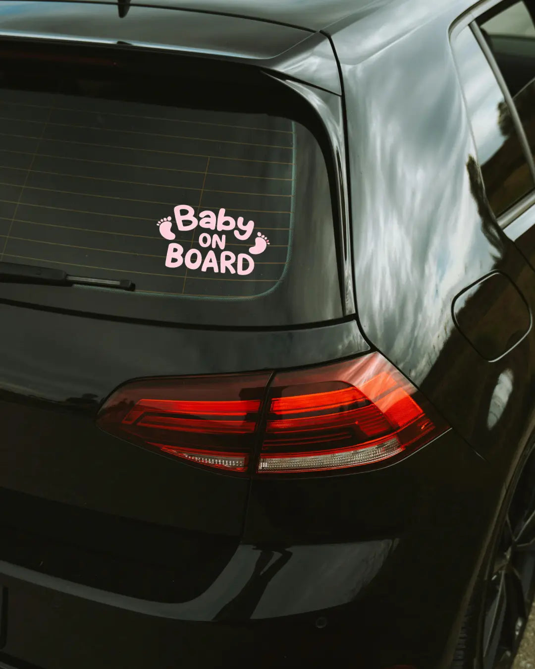 BABY ON BOARD Autoaufkleber Craftskram