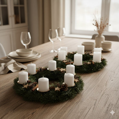 Adventskranz - Individuell gestallten Plottarie Manufaktur