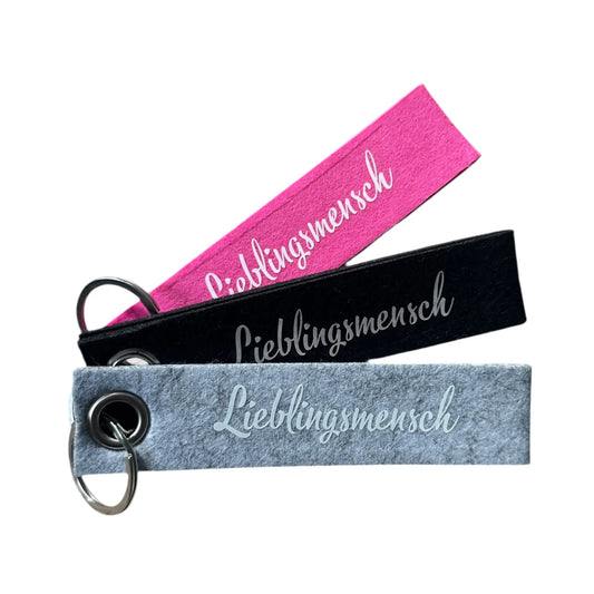 Filz-Schlüsselanhänger Craftskram
