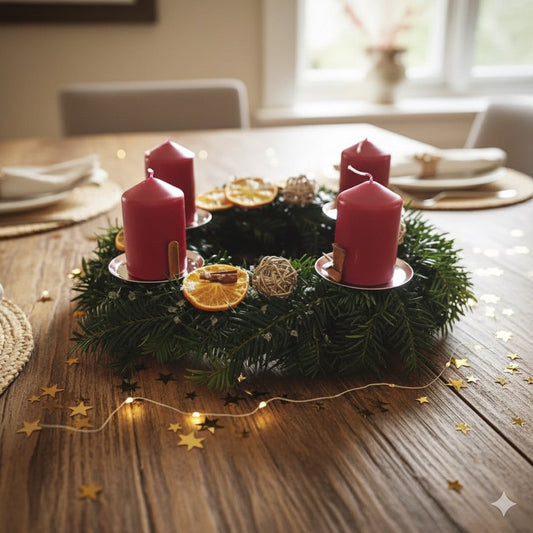 Adventskranz - Individuell gestallten Plottarie Manufaktur