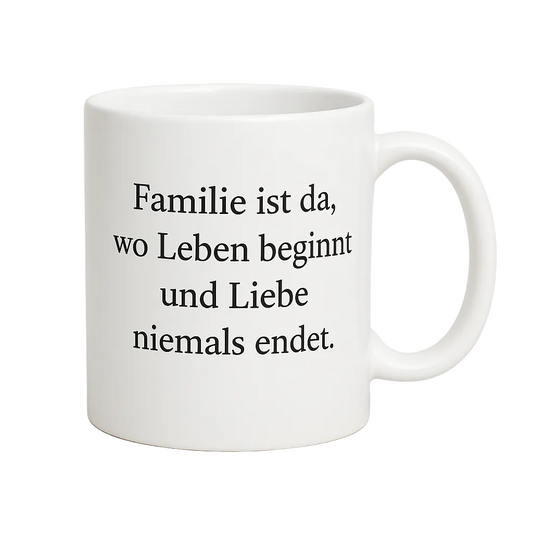Tasse mit Bild & Spruch Plottarie Manufaktur