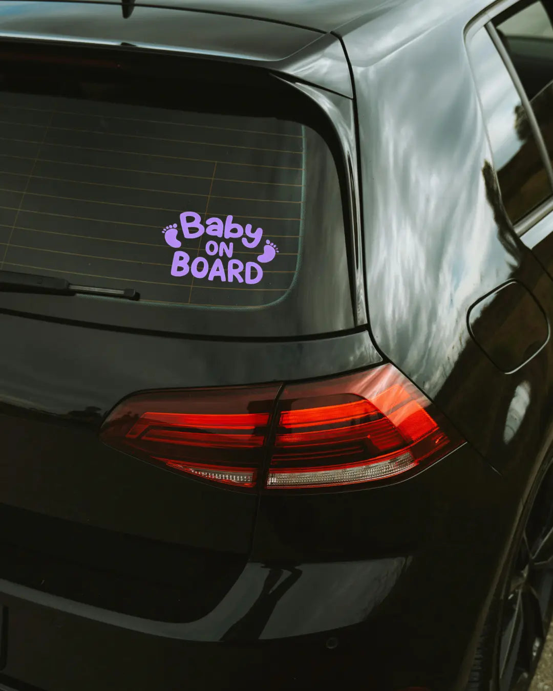 BABY ON BOARD Autoaufkleber Craftskram