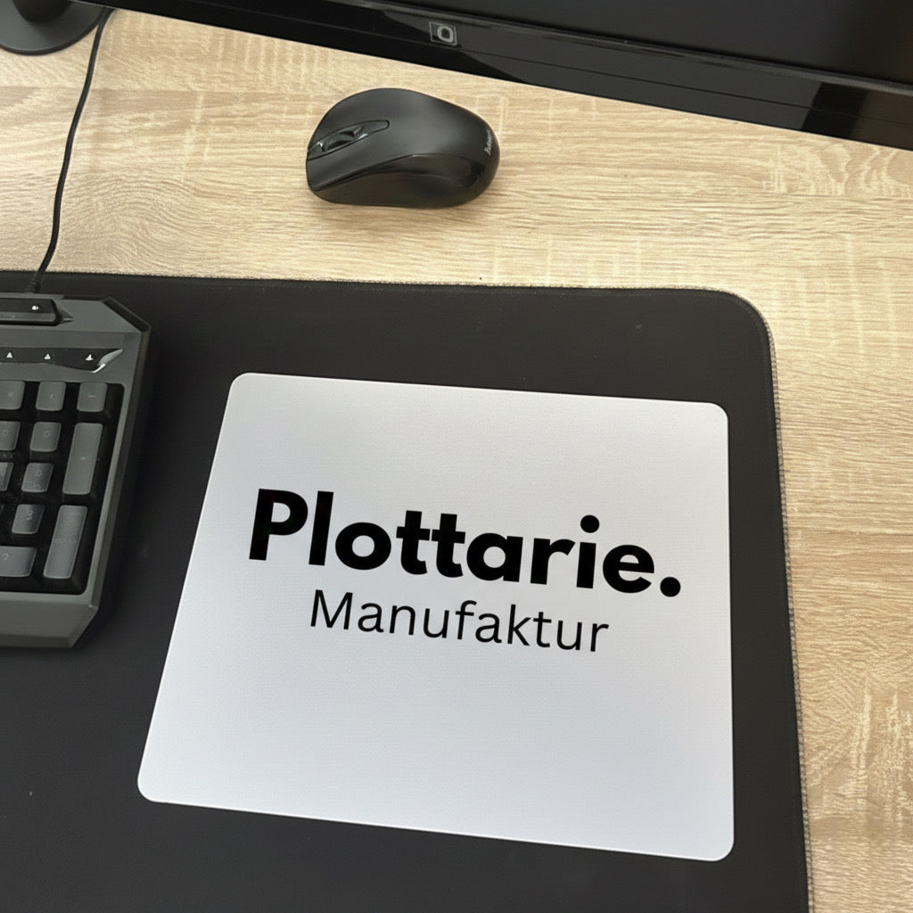 Personalisiertes Mauspad mit Foto Plottarie Manufaktur