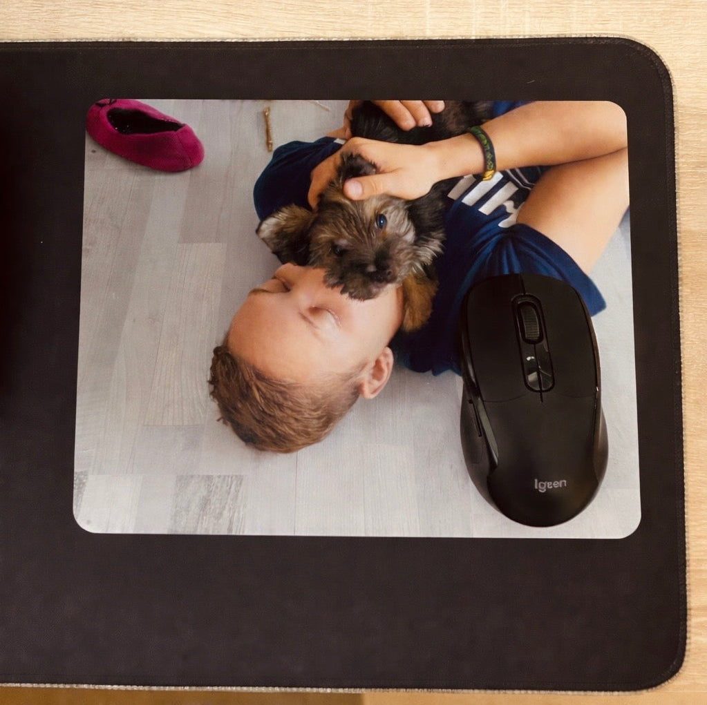 Personalisiertes Mauspad mit Foto Plottarie Manufaktur