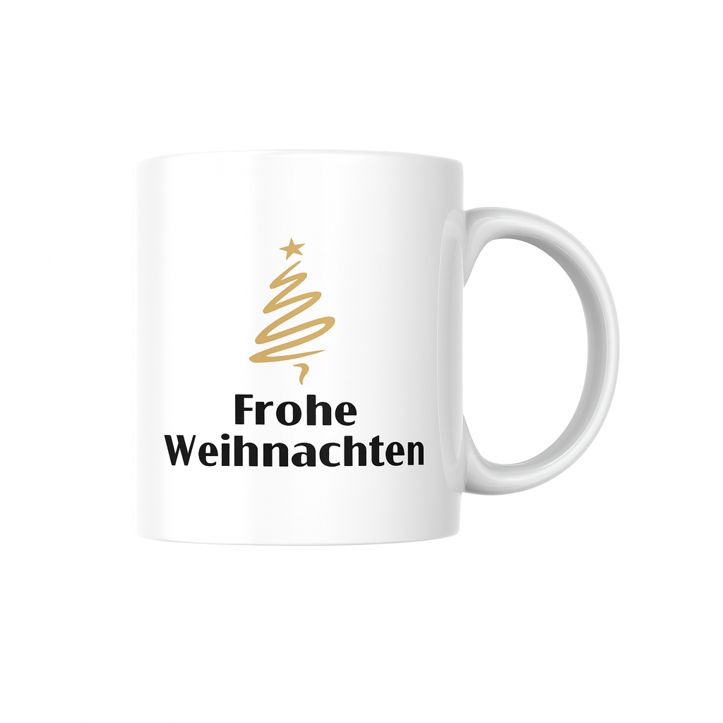 Tasse - Frohe Weihnachten Plottarie Manufaktur