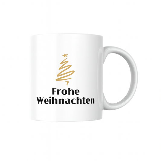 Tasse - Frohe Weihnachten Plottarie Manufaktur
