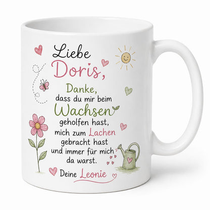 Personalisierte Fototasse mit Bild & Spruch – Perfektes Geschenk Plottarie Manufaktur