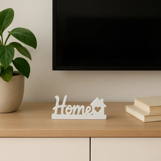 Home Schriftzug Deko Craftskram