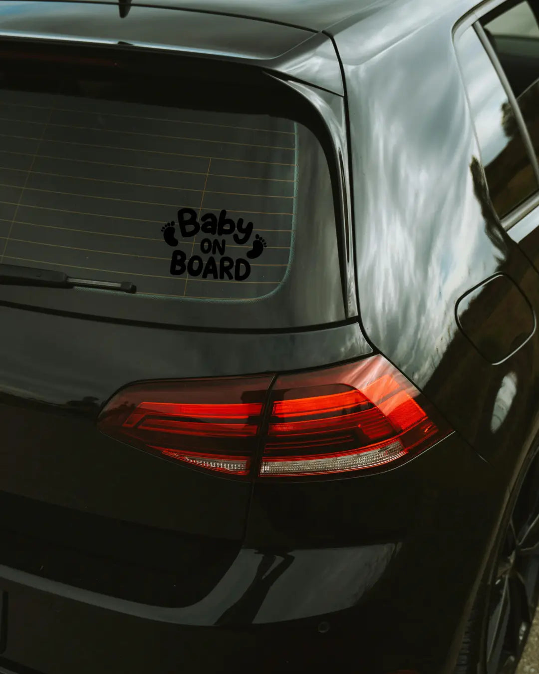 BABY ON BOARD Autoaufkleber Craftskram