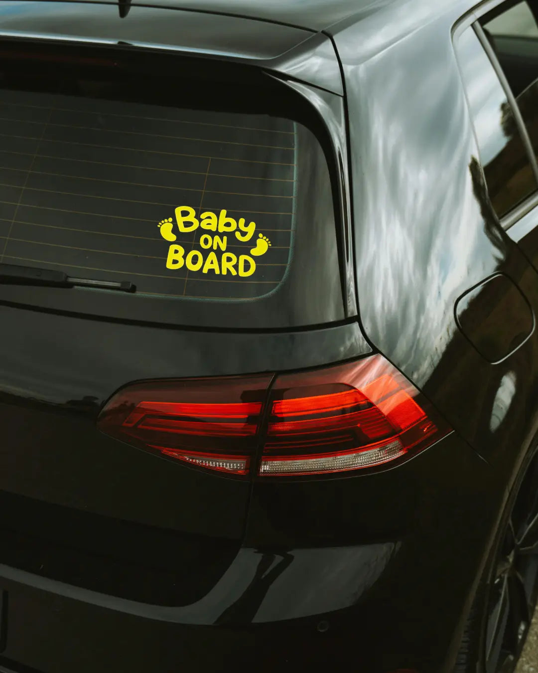 BABY ON BOARD Autoaufkleber Craftskram