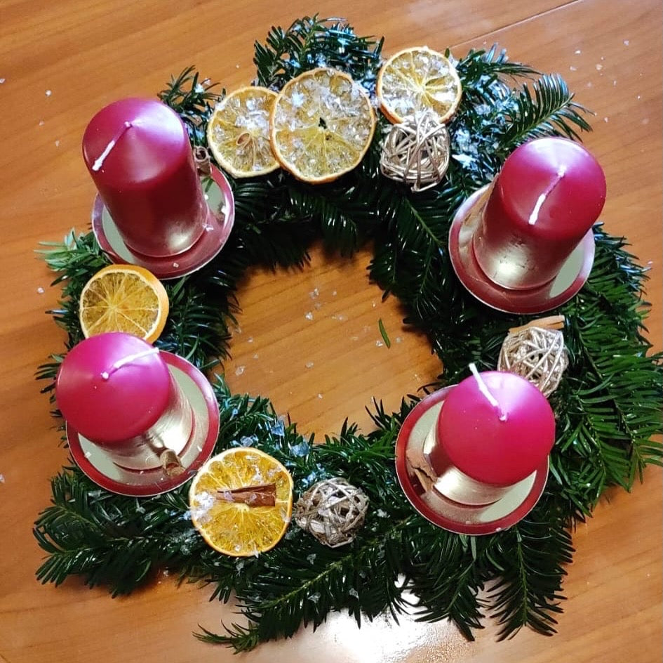 Adventskranz - Individuell gestallten Plottarie Manufaktur