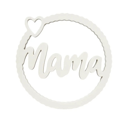 Mama Deko-Schild aus Raysin – Handgemacht mit Herz Craftskram