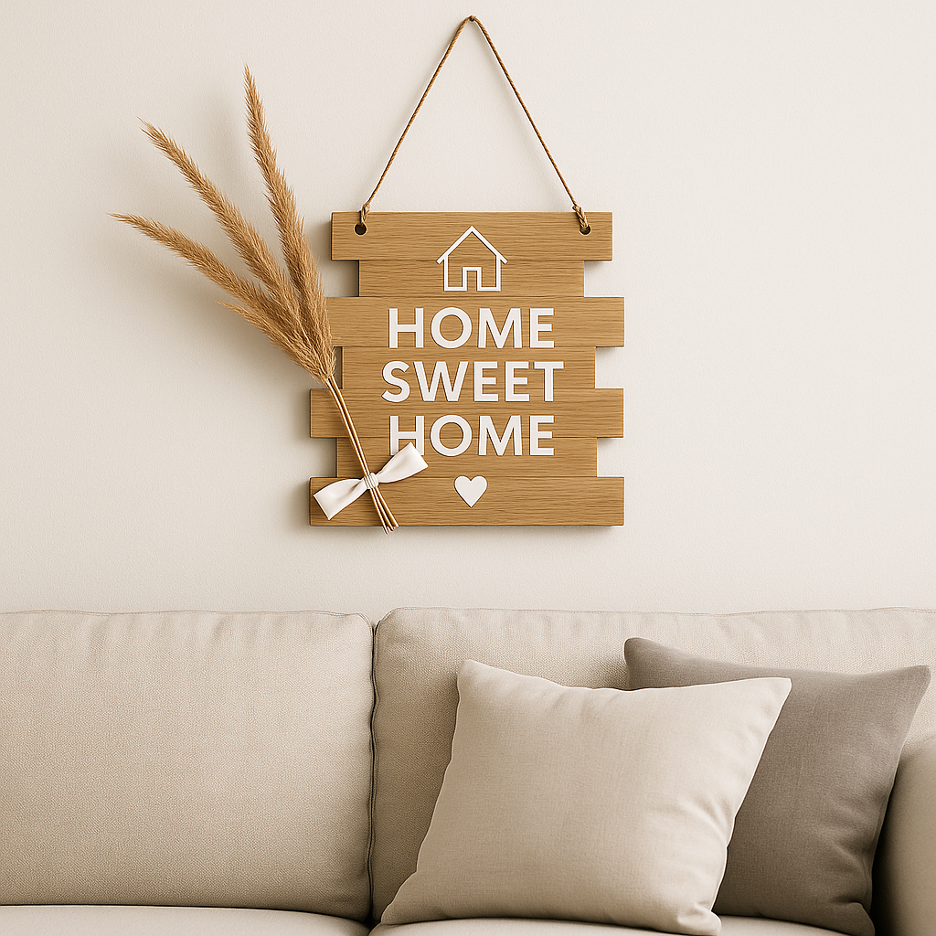 Holzschild mit Spruch - Personalisierbar Craftskram
